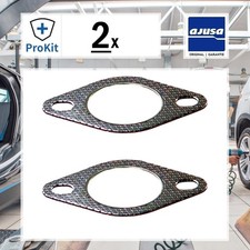 2x ORIGINAL® Elring Dichtung, Abgasrohr für Opel ANTARA A Chevrolet ORLANDO