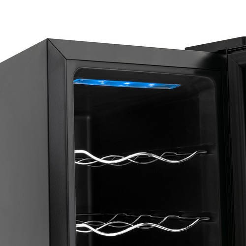 8 Bottle Wine Cellar, Wine Cooler, Beverage Wine Chiller 25.8*50.2*46.5cm - Picture 13 of 14