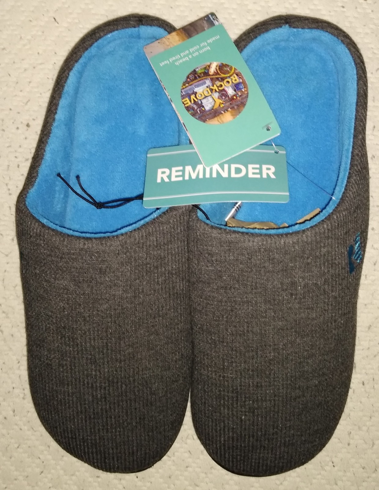 RockDove Men's Original Two-Tone Memory Foam Slipper