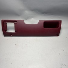 1992-1996 Ford F-150 F-250 F-350 Bronco Red Lower Dash Knee Bolster Panel Read 1992-1996 Ford F-150 F-250 F-350 Bronco Red Lower Dash Knee Bolster Panel Read