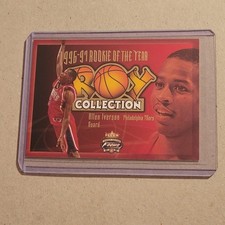 2001-02 Fleer Focus Jersey Edition ROY Collection Allen Iverson #2ROY HOF