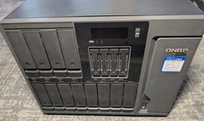 QNAP TVS-h1688X 12-Bay Network Storage HDD SSD M.2 SATA Black - Upgraded CPU,RAM