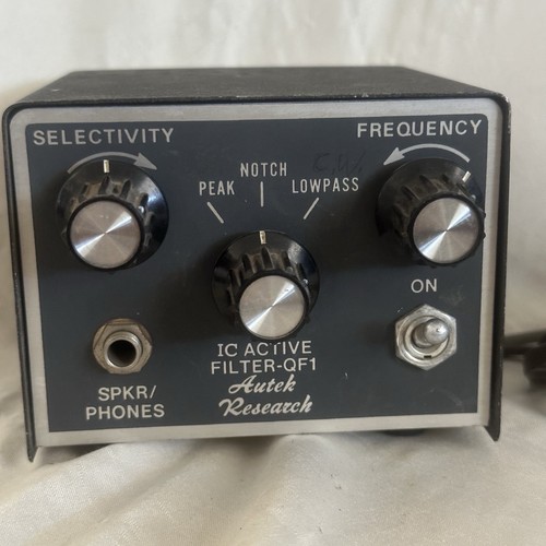 Vintage Autek Research IC Active Filter QF-1 not tested | eBay