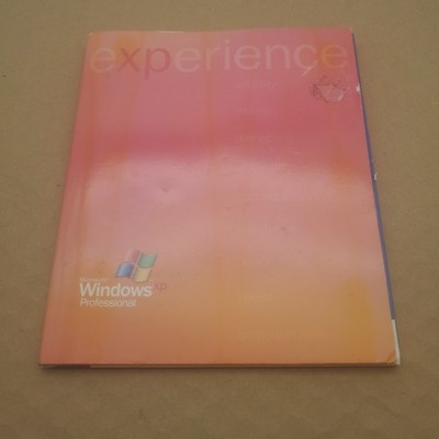 Microsoft Windows XP Professional Verson 2002 Retail Package