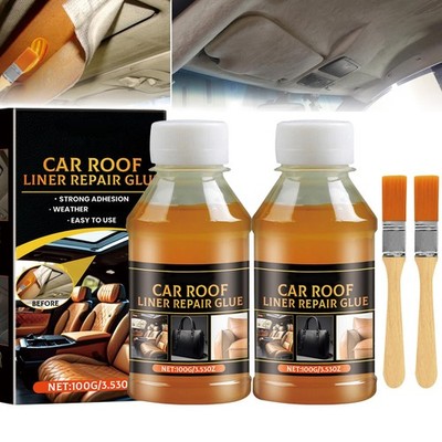 Headliner Repair Glue 100ml, Car Roof Liner Quick Repair Adhesive Glue, Car R...