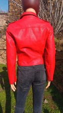Manteau Mi-saison ZARA BASIC - Taille 36 EU, Rouge, Coupe Ample Style Décontracté