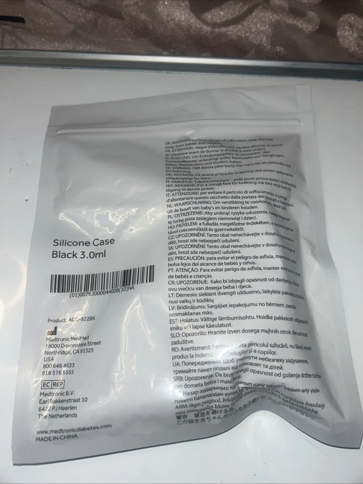 Funda Recubrimiento Silicona Medtronic, Negra, Serie 6xx y 7xx ENVÍO GRATUITO NUEVA Foto 2 de 2