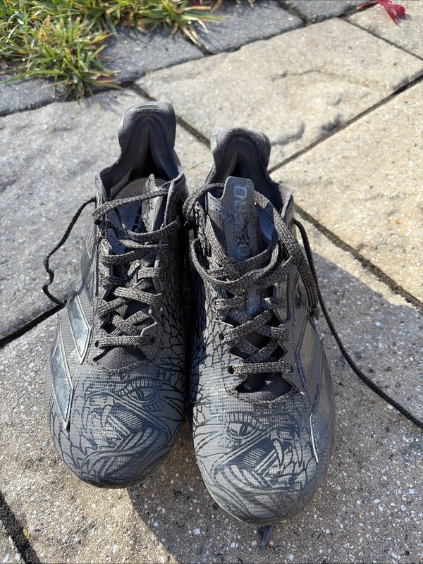 adidas adizero Electric 2 Exotic Speed Football Cleats 7.5 Black.