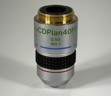 Olympus LWD CDPlan 40FPL Phase-Contrast Microscope Objective - 0.55 160/1 40