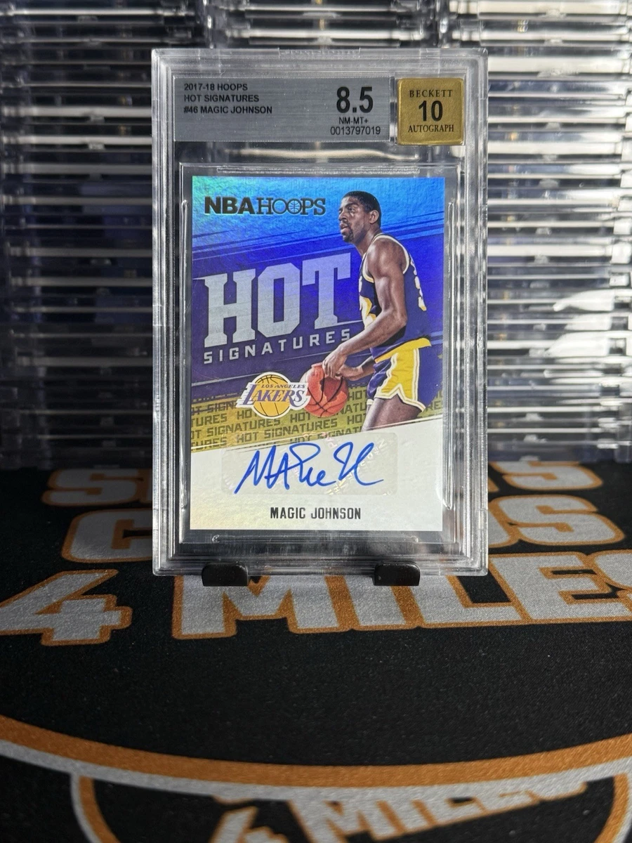 Magic Johnson Autographed Basketball Trading Cards for sale | eBay