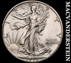 1944-D Silver Walking Liberty Half Dollar - Scarce  High Grade  Lustrous  #J8173
