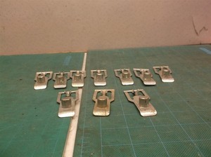 (10) Pallet rack retainer clip