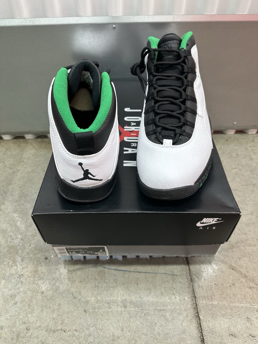 Nike Air Jordan 10 Retro Seattle Supersonics Size 14 (2019
