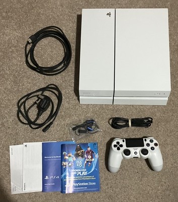 Sony PlayStation 4 Glacier White 500GB Konsole OVP CUH-1116A
