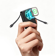 Mini 15000Mah Portable Charger Power Bank for Apple Watch Charger, PD 22.5W
