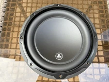 JL Audio 8W3v3-4   8” Car Subwoofer +JL Trim Ring Included -4 Ohm 8W3 -MINT Cond