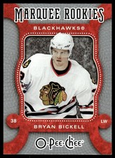 2007-08 O-Pee-Chee MARQUEE ROOKIE Bryan Bickell Rookie Chicago Blackhawks #520