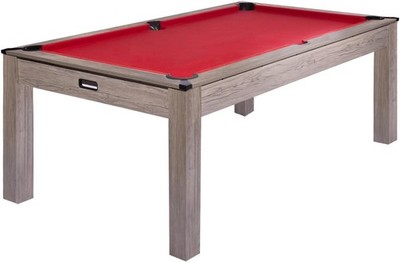 7 FT Pool Tables with Wood Finish 84'' Billiard Tables - Accessories Not Included