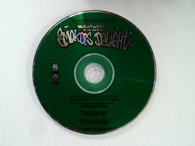 Nightmares On Wax - Smokers Delight CD 1995 Promo Trip-Hop Warp Disc Only