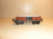 A040) Märklin - skala 0 - wagon z wysoką burtą 4-osiowy - L. 21,5 cm - zobacz