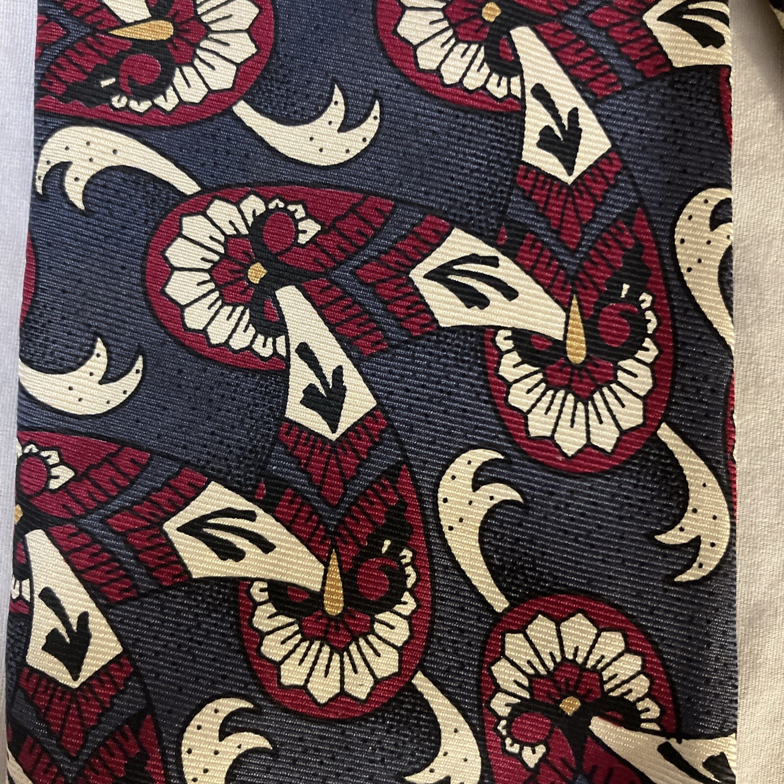 Robert Talbott Carmel Valley Multicolor Geometric… - image 2