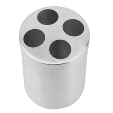 Multi-purpose Stainless Steel Bathroom Toothbrush Toothpaste Holder Stand Pen