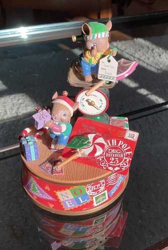 ENESCO Wishes A Weigh MICE Music MOTION I’ll Be Home For Christmas WORKS A+ - Picture 2 of 8