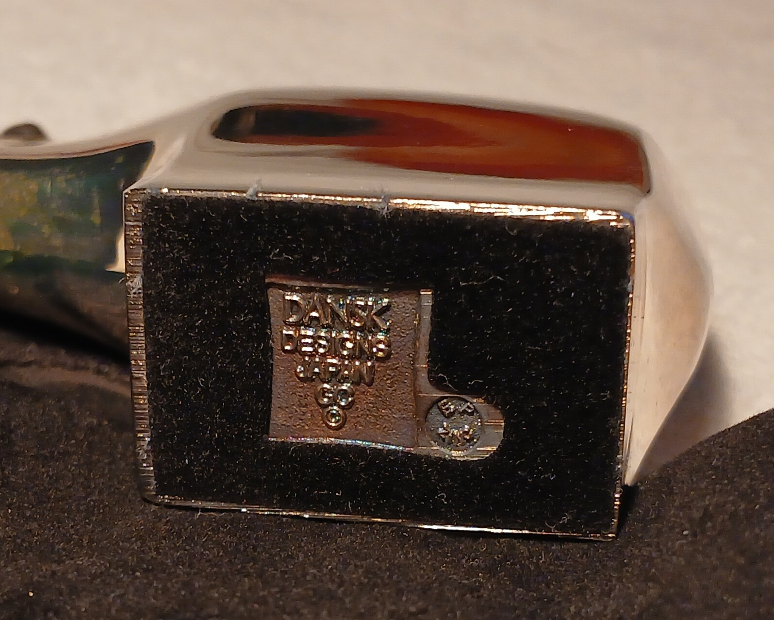 Dansk Silverplate Polar Bear paperweight, style 02166