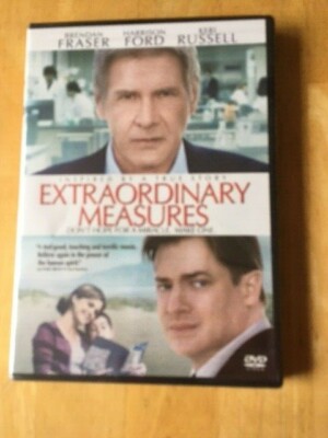 Extraordinary Measures with Brendan Fraser, Harrison Ford - DVD (New/Unopened)