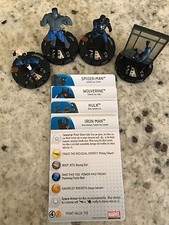 Heroclix Marvel Galactic Guardians LE Limited Edition Spider-Man Hulk Wolverine