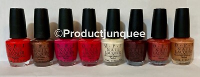VHTF! OPI Lot Of 8 Australia Collection Brisbane Didgeridoo Melbourne Sydney