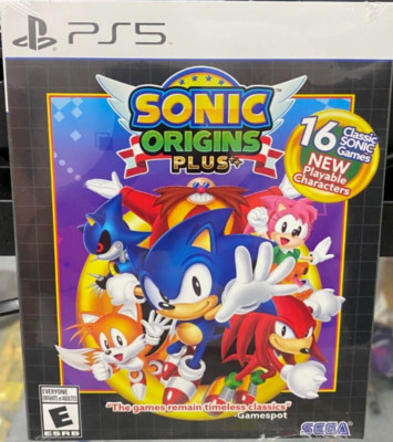 Sonic Origins Plus - Sony PlayStation 5 PS5 with Artbook USA Version