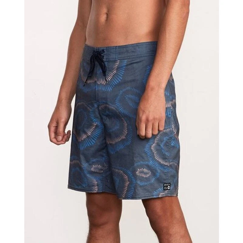 Pantalones Cortos de Natación RVCA Board Shorts Hombres 29 Azul Trent Whitehead Parpadeante Bañador Foto 3 de 4