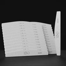 Chaun Legend LGND ZEBRA HALF MOON FILE 80/80 25 PACK #25LGZHM80