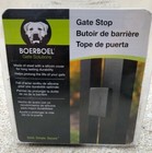 Boerboel Gate Solutions 73014705 Black Gate Stop Steel w/ Silicon Cover NIP