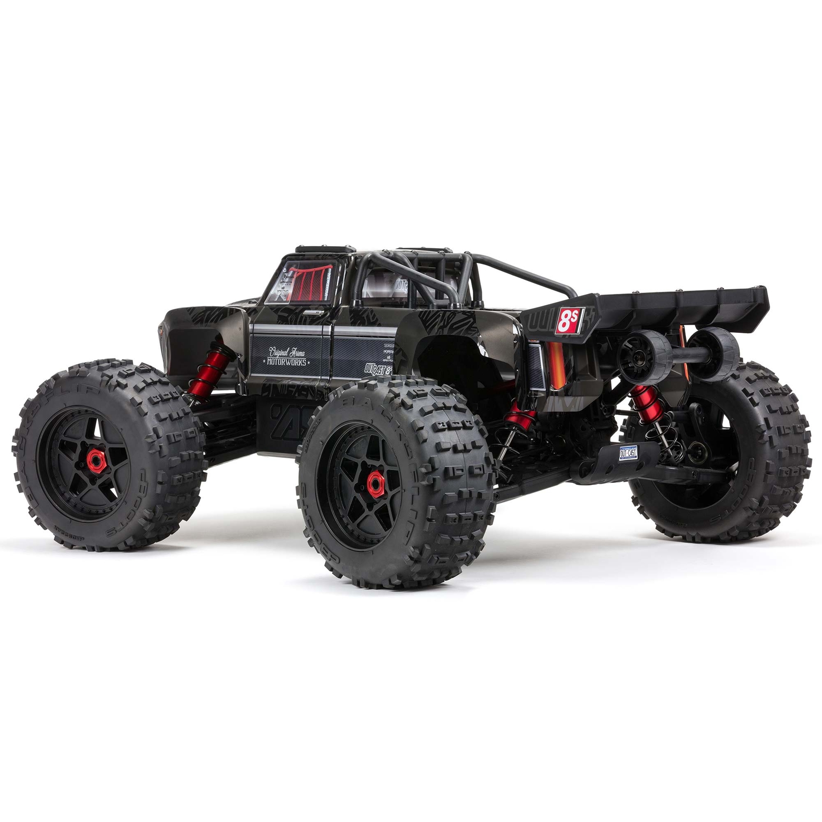 ARRMA OUTCAST 1/5 4 Wheel Drive EXtreme Bash Roller Black ARA5210