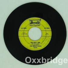 MELLO-KINGS SIGNED DICK LEVISITER Baby Tell Me/Only HERALD Original 1958 MELLOW