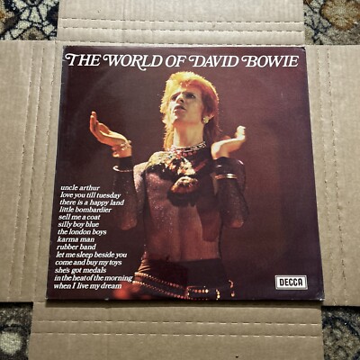 David Bowie The World of David Bowie Decca SPA58 1970 Mint Unplayed LP ...