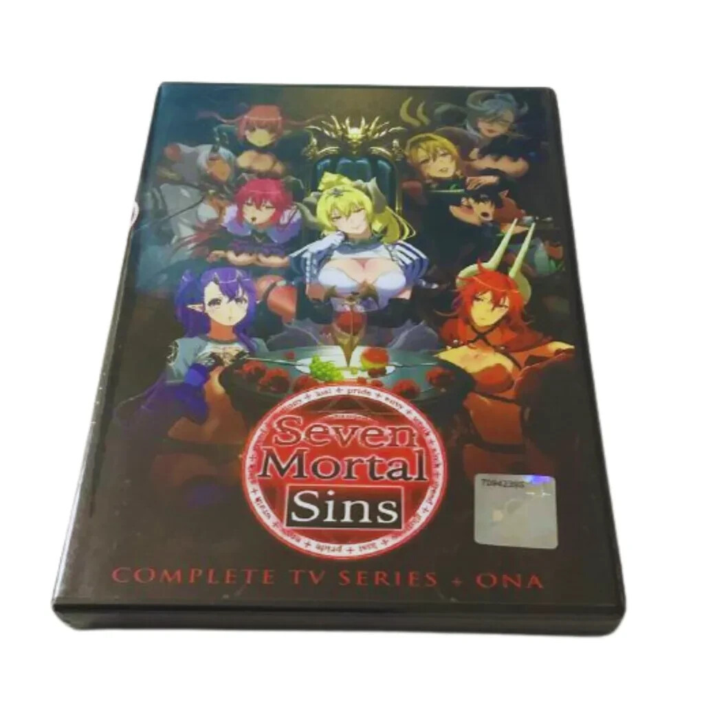 (未使用･未開封品)　Seven Mortal Sins [Blu-Ray+DVD] [Import] 6k88evb Seven Mortal Sins (Uncensored) Complete Series DVD English