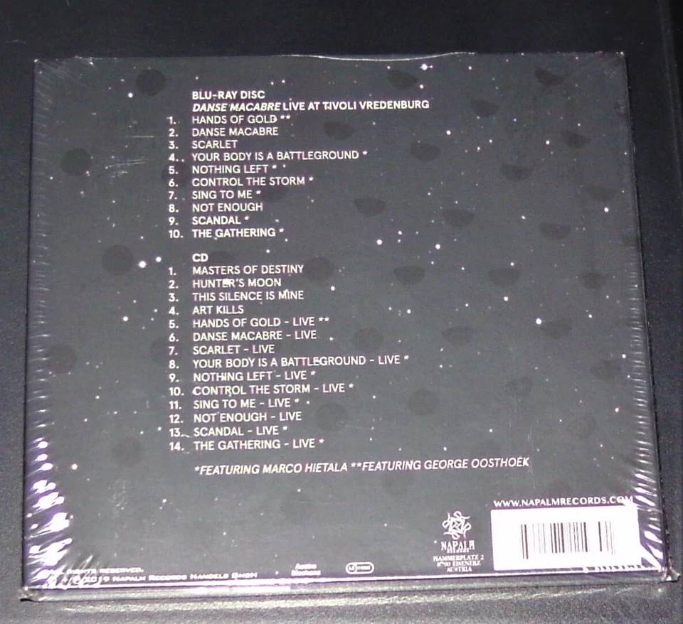 DELAIN HUNTER´S MOON CD + BLU RAY SCHNELLER VERSAND NEU & OVP - Bild 2 von 3