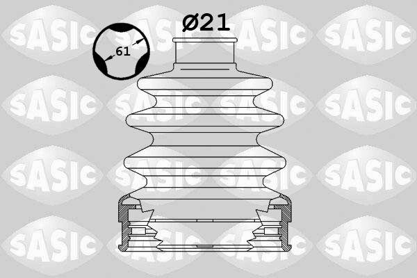 Transmission End SASIC 1906059 Bellow Set, drive shaft for FORD