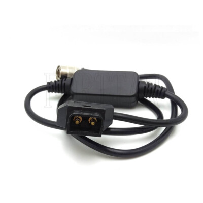 D-tap to Hirose 4pin Power Cable for Zoom F4 F8, Sound Device 12V Power Cable