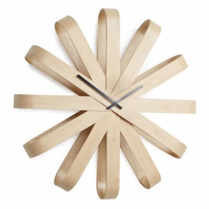Umbra Ribbonwood Wanduhr 51cm Durchmesser X 9cm