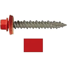 Hillman Fasteners 117908 LB 10x1" RED Roof Screw - Quantity 1