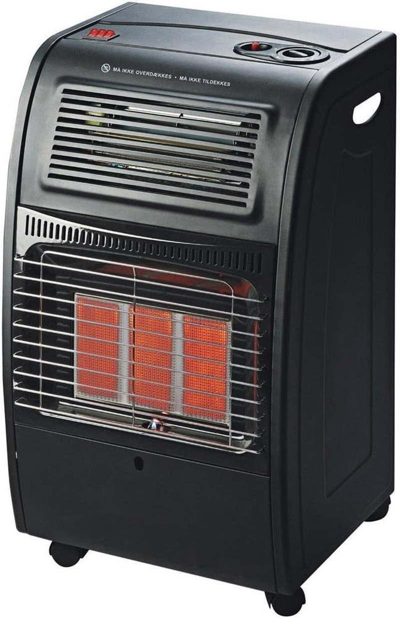 Stufa Catalitica a Gas GPL Con Infrarossi 4200W E Ventilata Turbo 1500W  GH09