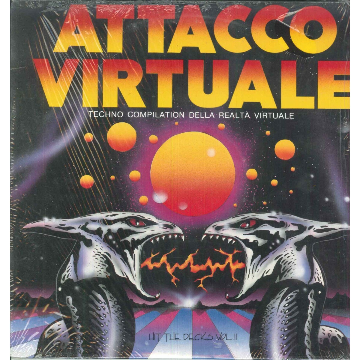 Vinile 12" Attacco Virtuale Techno Compilation Della Realta Virtuale Sigillato