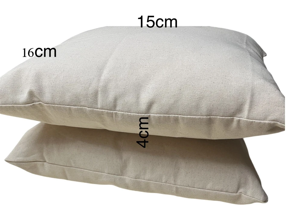 cushions with deer embroidery on canvas material - Image 4 of 4