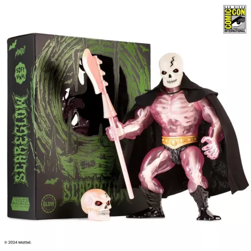 Mondo MOTU Scareglow Soft Vinyl Figure Cherry Blossom Glow SDCC Exclusive 🔥