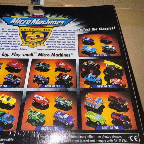 Vintage Micro Machines Best Of '96 Rare HTF D1 - Picture 10 of 10