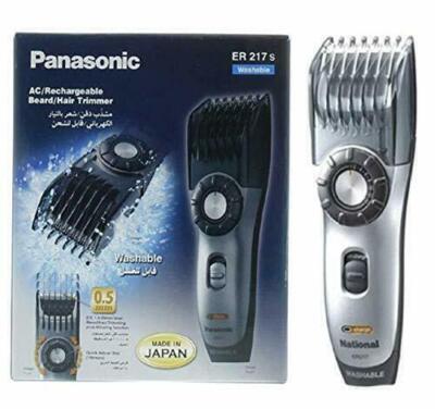 latest design Trimmer Panasonic Er217S Ac Recharge Washable Beard easy to  clean